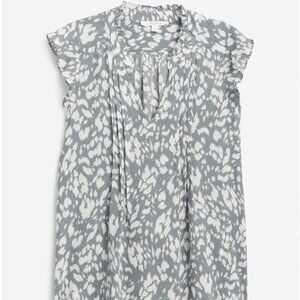 Monday Fun | Flutter Sleeve Top | Size S